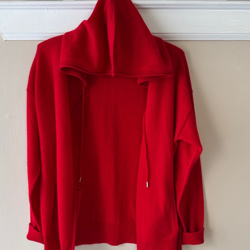 Charter Club Luxury Red Cashmere Sweater - Picture 9 of 11